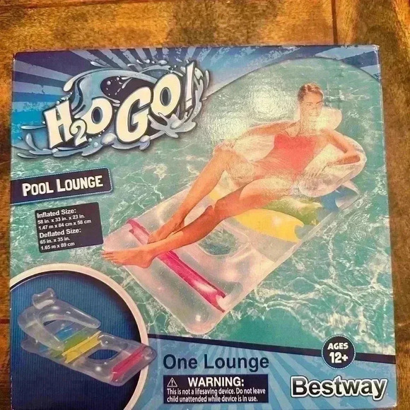 Bestway H2O Go Pool Lounge Inflatable - Picture 3 of 3
